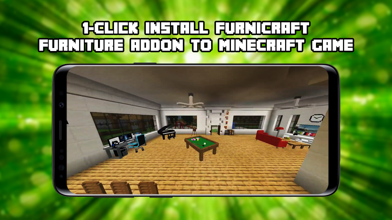 اسکرین شات 4 برنامه Furnicraft Addon for Minecraft