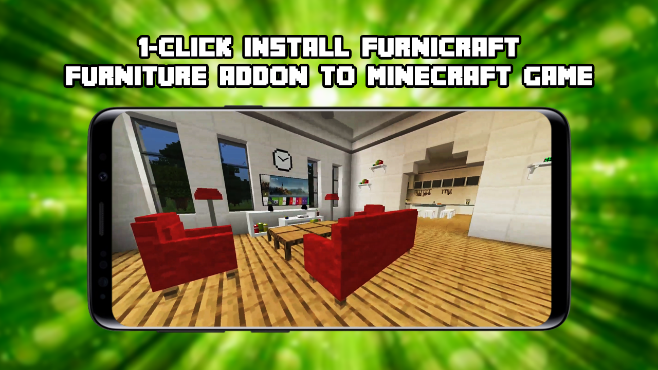 اسکرین شات 2 برنامه Furnicraft Addon for Minecraft