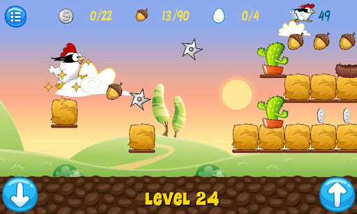 اسکرین شات 2 بازی Ninja Chicken