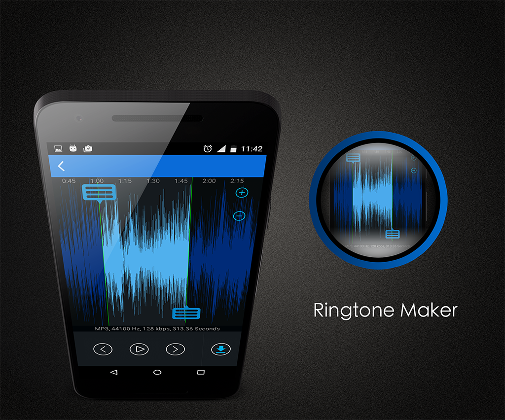 اسکرین شات 2 برنامه MP3 Cutter
