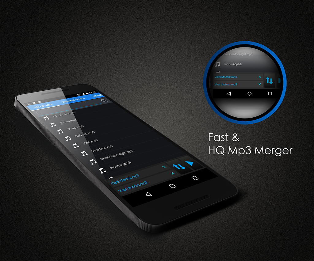 اسکرین شات 1 برنامه MP3 Cutter