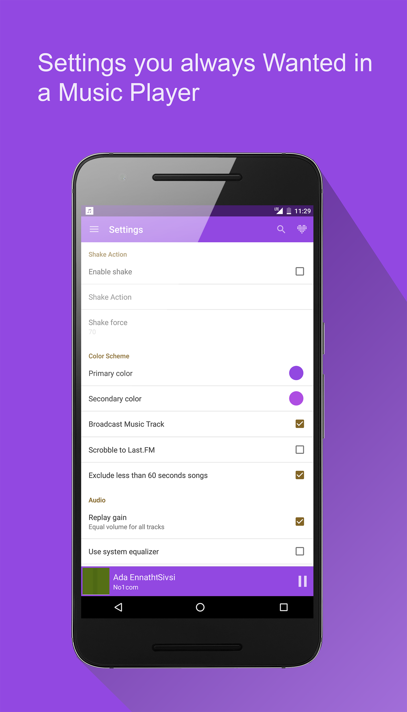 اسکرین شات 7 برنامه Mp3 Player
