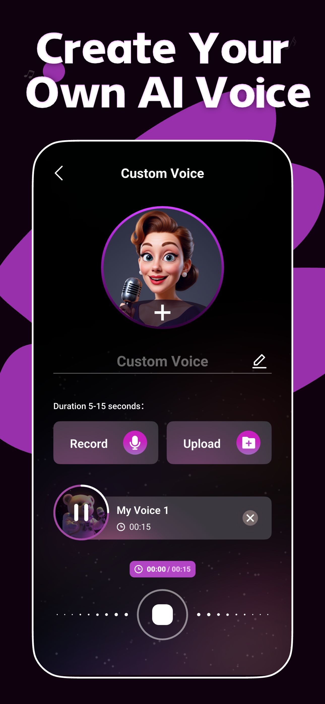 اسکرین شات 4 برنامه AI Song Generator, Cover Music