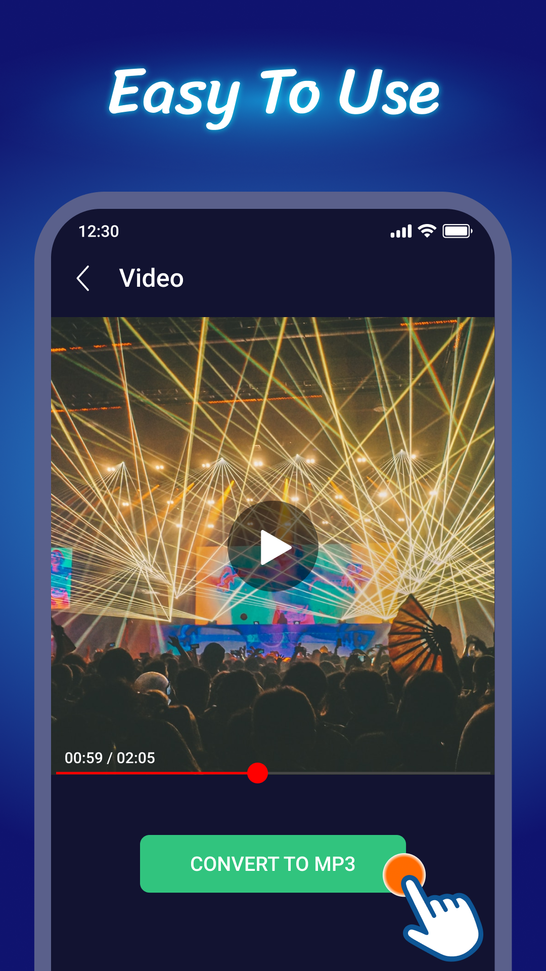 اسکرین شات 2 برنامه Video To Audio & Mp3 Cutter