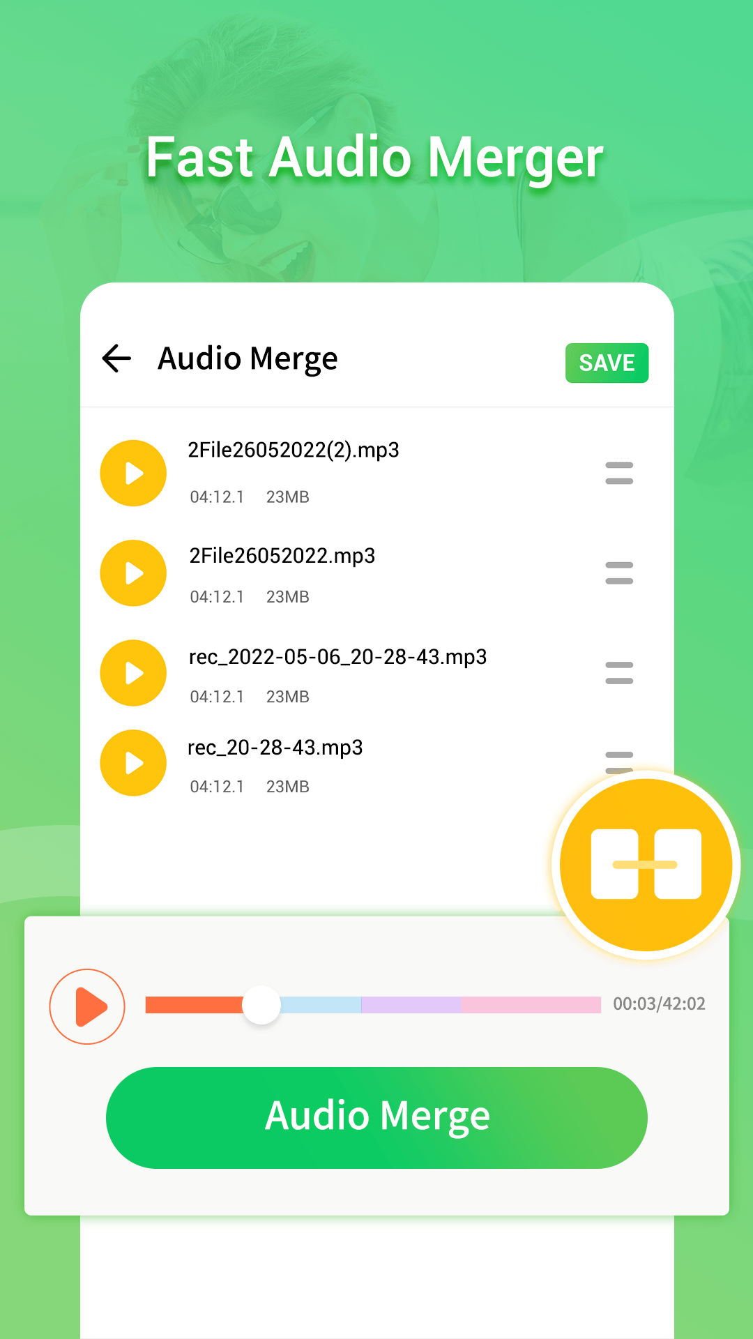 اسکرین شات 3 برنامه MP3 Cutter & Ringtone Maker