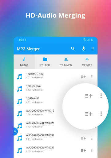 اسکرین شات 8 برنامه MP3 cutter and Merger