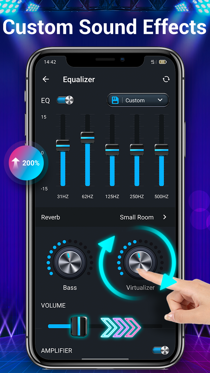 اسکرین شات 7 برنامه Ipod Music & Bass MP3 Player