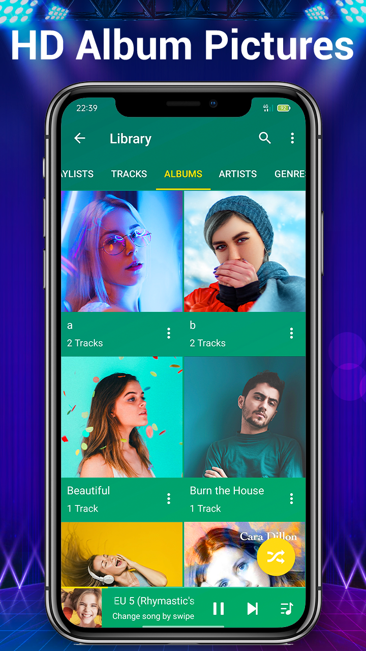 اسکرین شات 5 برنامه Ipod Music & Bass MP3 Player