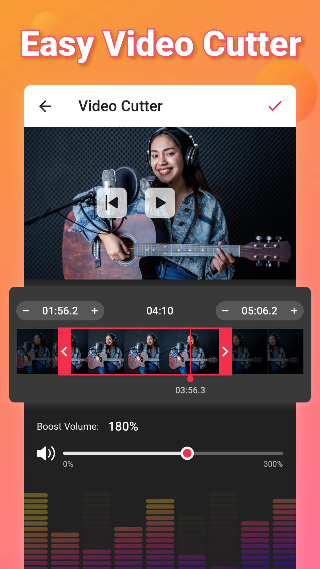 اسکرین شات 3 برنامه Video to MP3 - Video to Audio