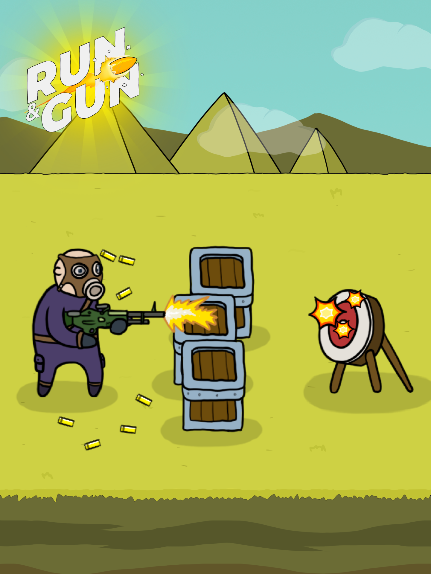 اسکرین شات 3 بازی Run and Gun - king of shooting