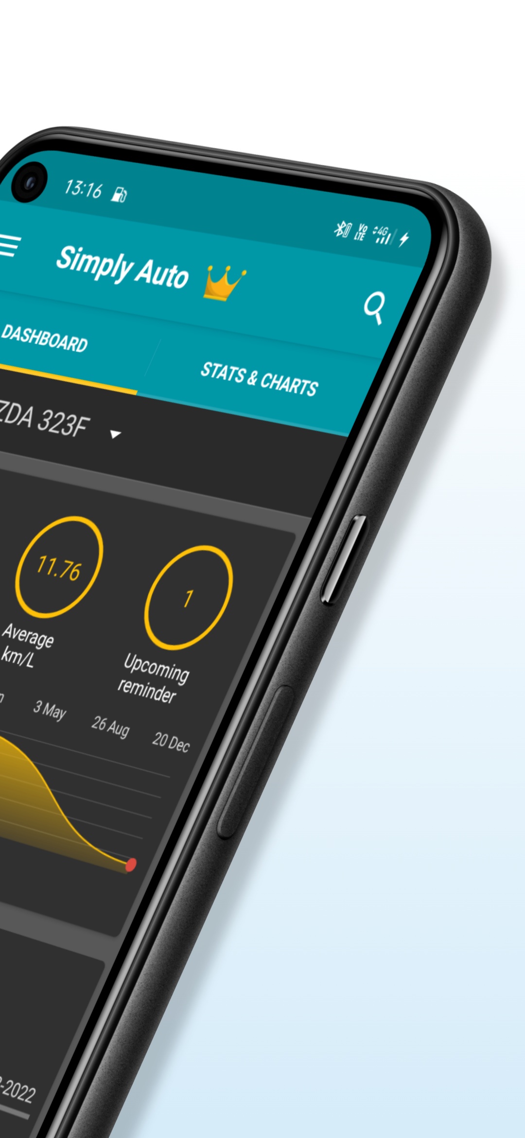 اسکرین شات 2 برنامه Simply Auto: Car Maintenance