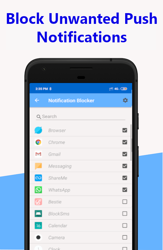 اسکرین شات 2 برنامه Notification Blocker, Schedule