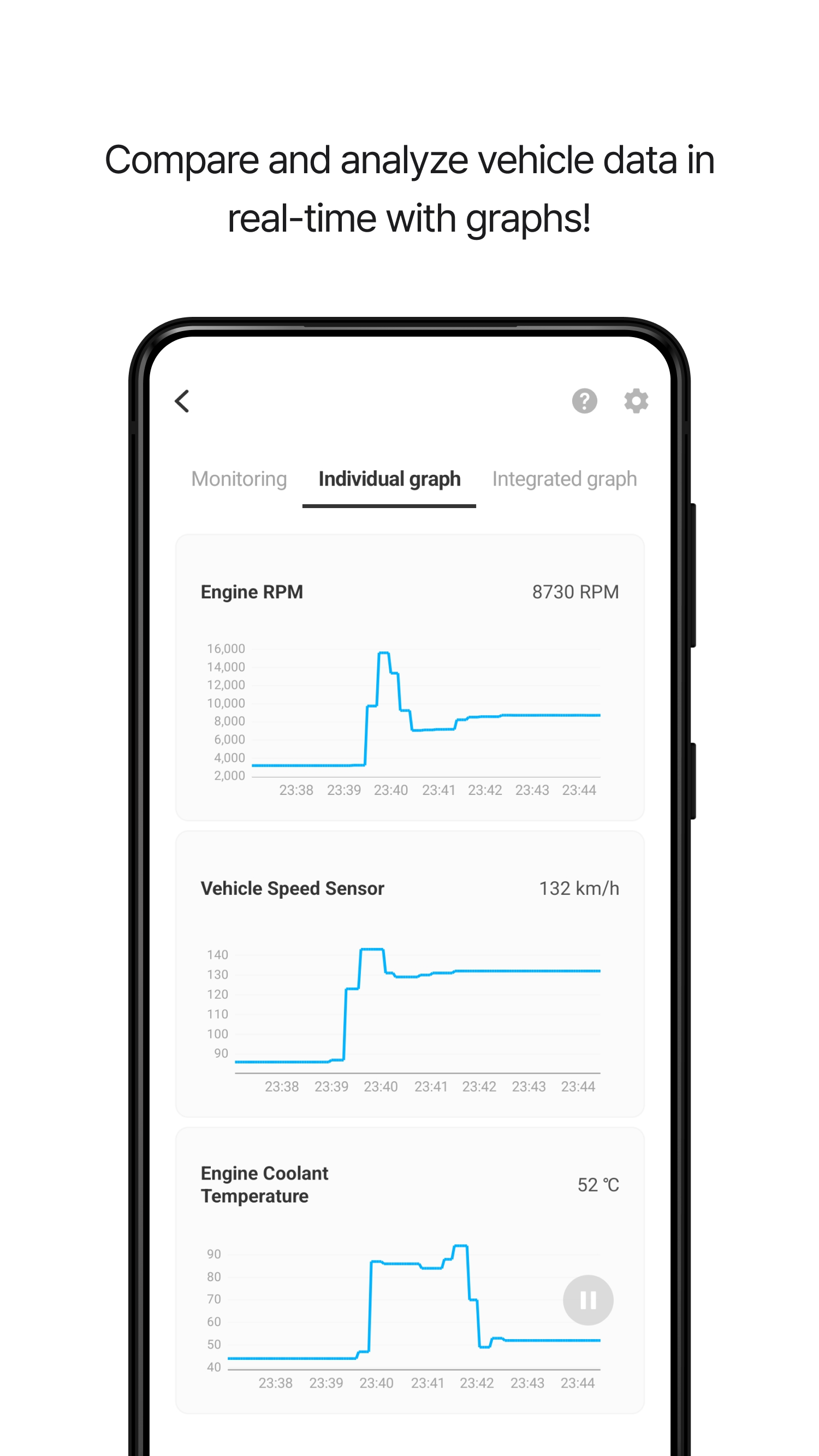 اسکرین شات 4 برنامه Infocar - OBD2 ELM Scanner