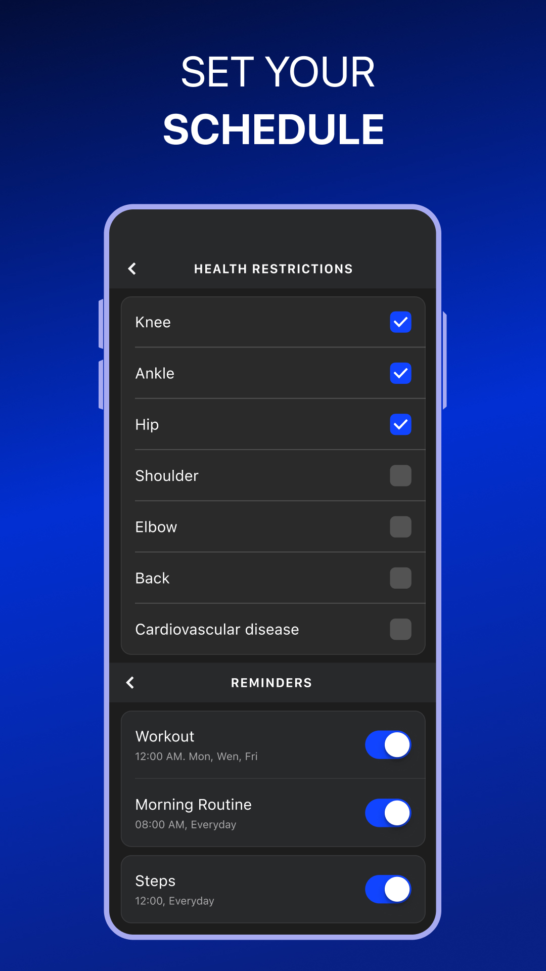 اسکرین شات 7 برنامه Muscle Booster – Plan Workouts