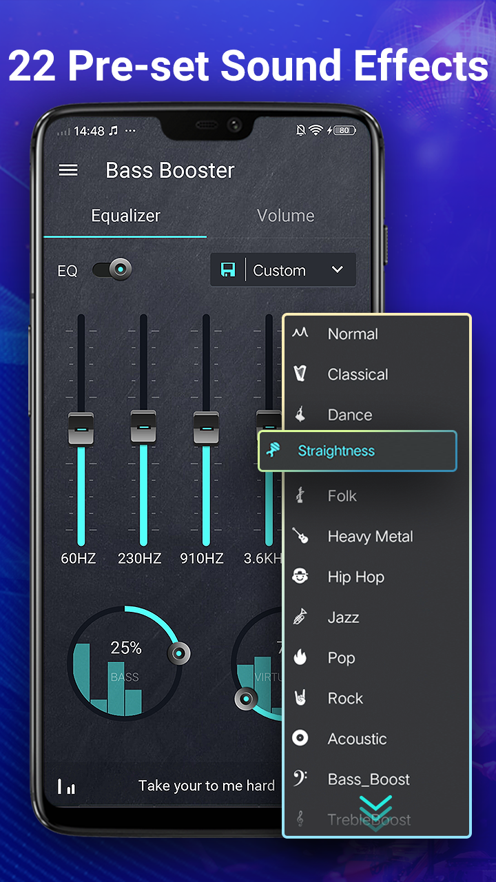 اسکرین شات 3 برنامه Equalizer Pro—Bass Booster&Vol