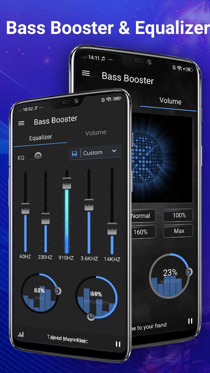 اسکرین شات 2 برنامه Equalizer Pro—Bass Booster&Vol