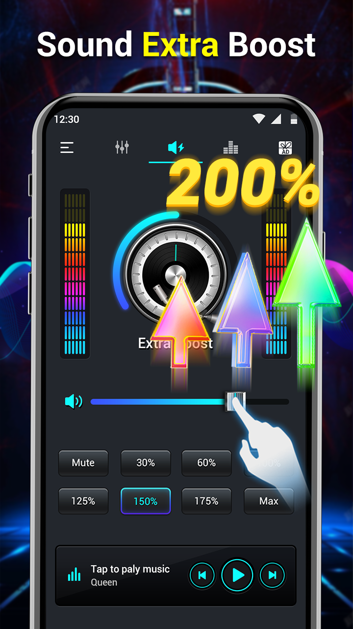 اسکرین شات 6 برنامه Equalizer- Bass Booster&Volume