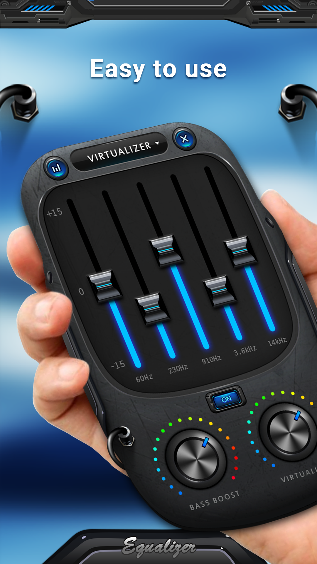 اسکرین شات 3 برنامه Bass Booster