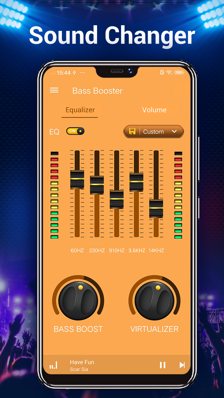 اسکرین شات 8 برنامه Equalizer- Bass Booster&Volume