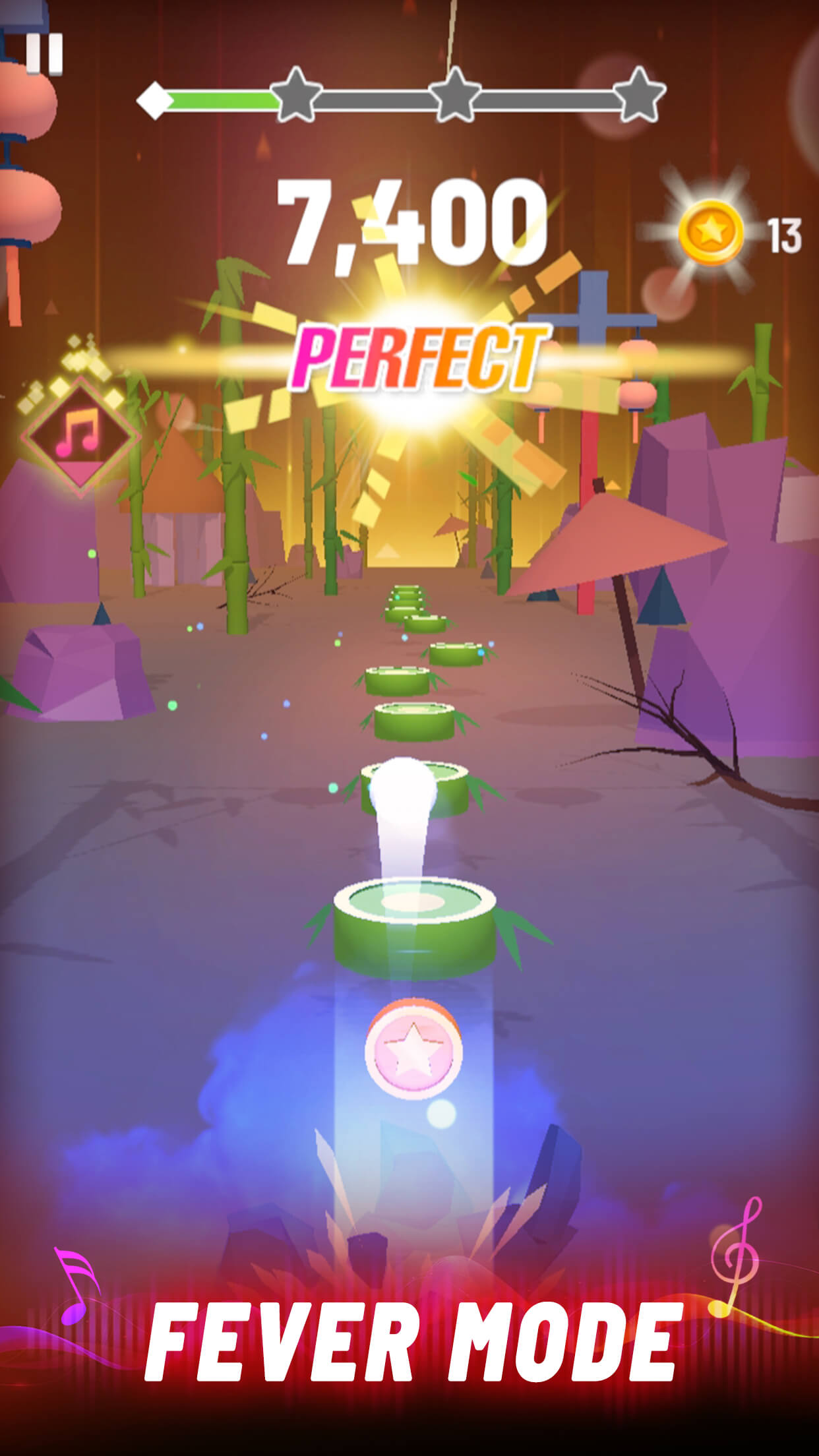 اسکرین شات 5 بازی Music Ball 3D- Music Rush Game
