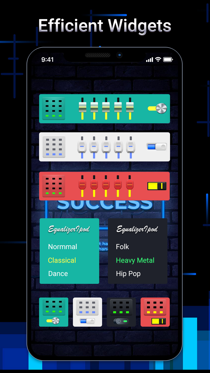 اسکرین شات 8 برنامه Equalizer - Bass Booster&Music