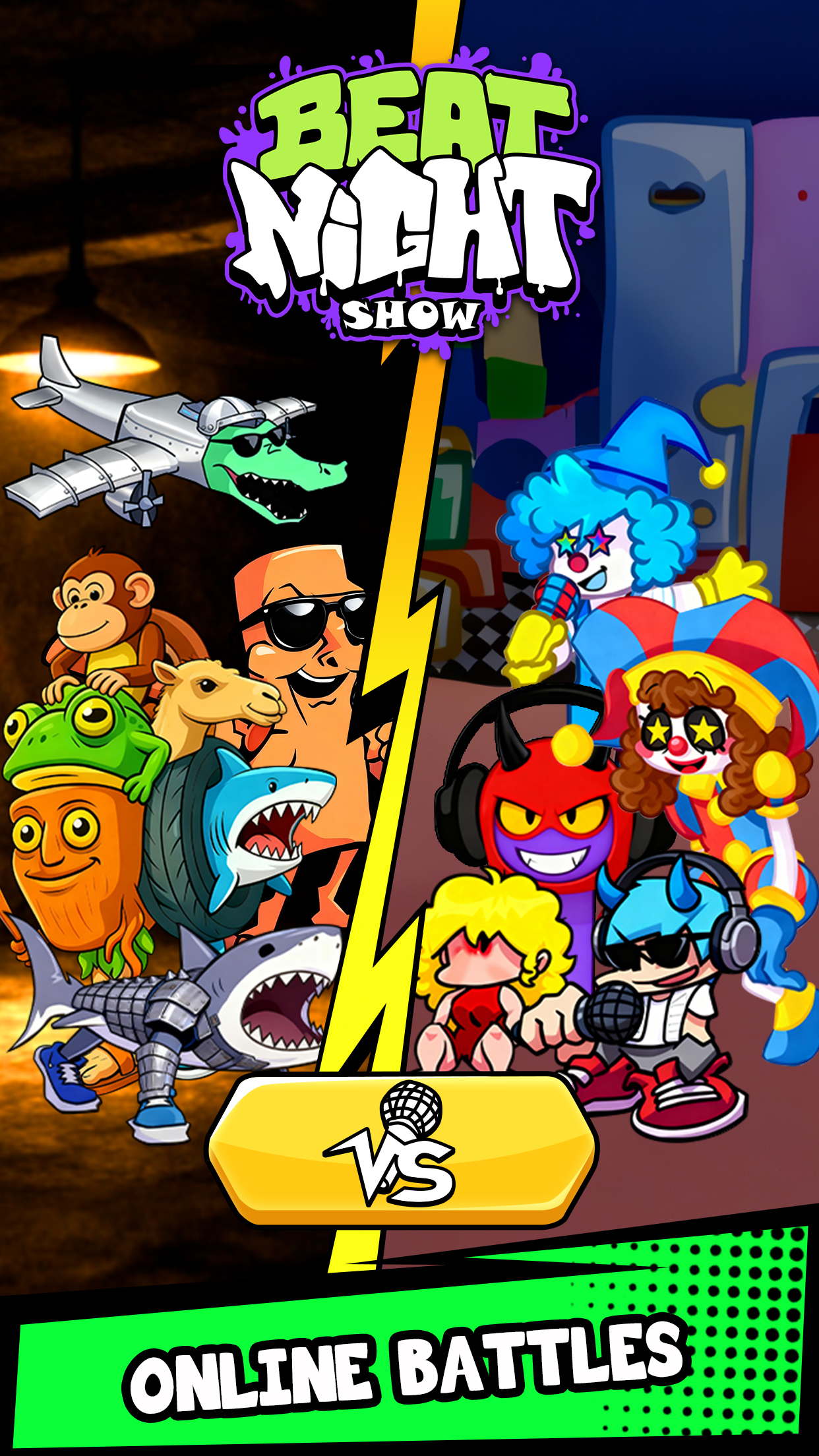 اسکرین شات 4 بازی Music Beat Night Show