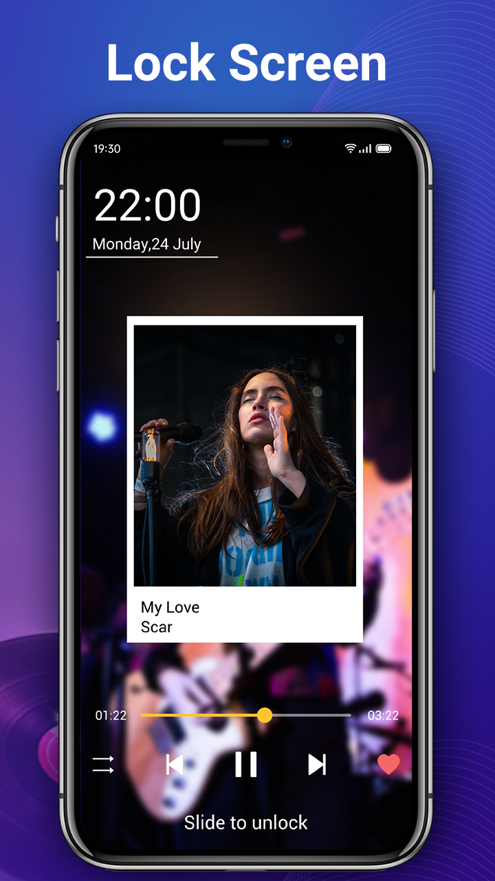 اسکرین شات 8 برنامه Music Player-Echo Audio Player