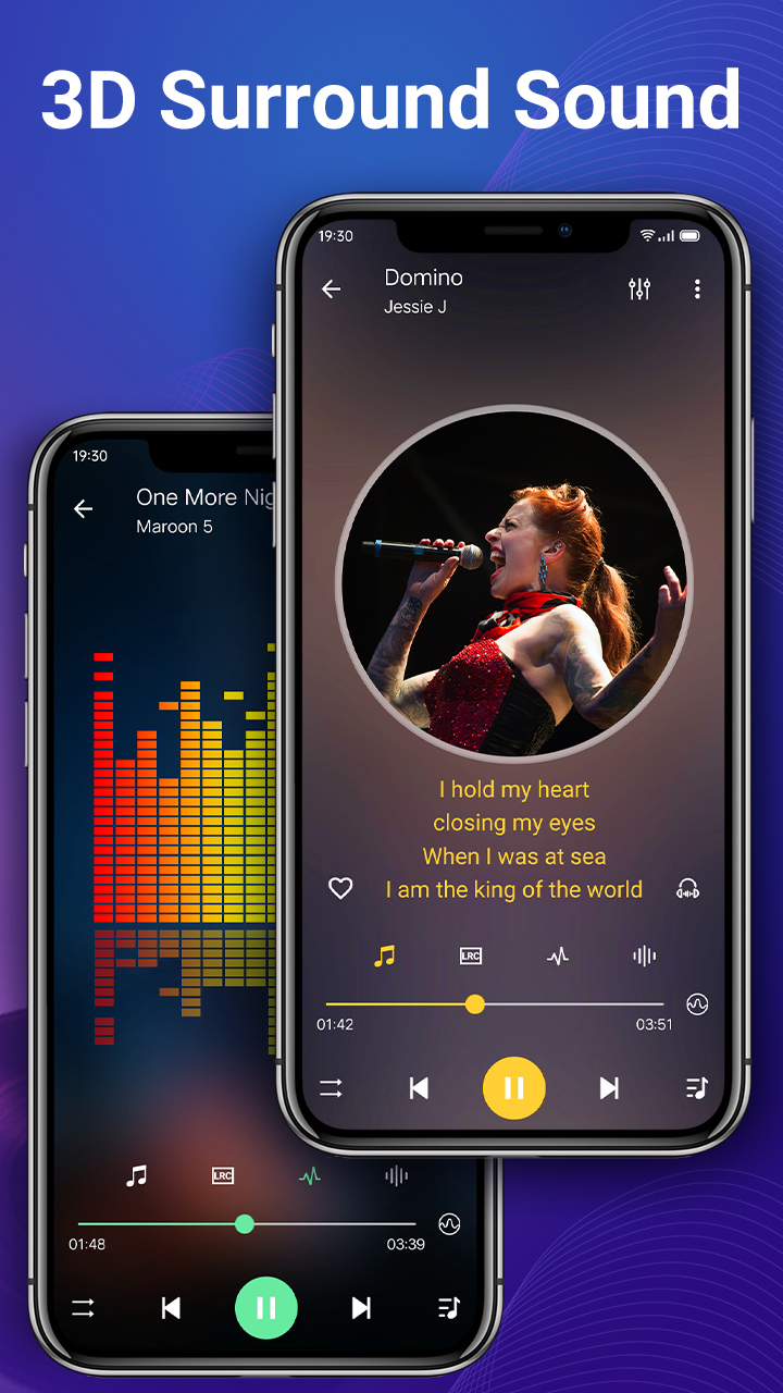 اسکرین شات 5 برنامه Music Player-Echo Audio Player