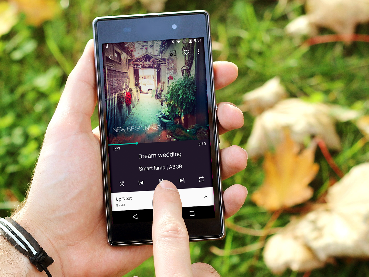 اسکرین شات 2 برنامه Fuel Music Player・Audio Player