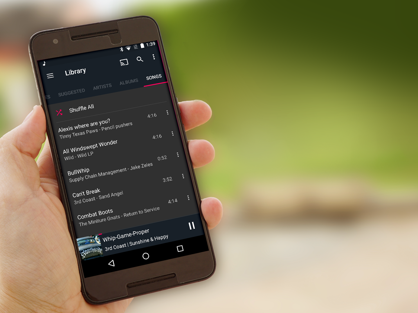 اسکرین شات 8 برنامه Fuel Music Player・Audio Player