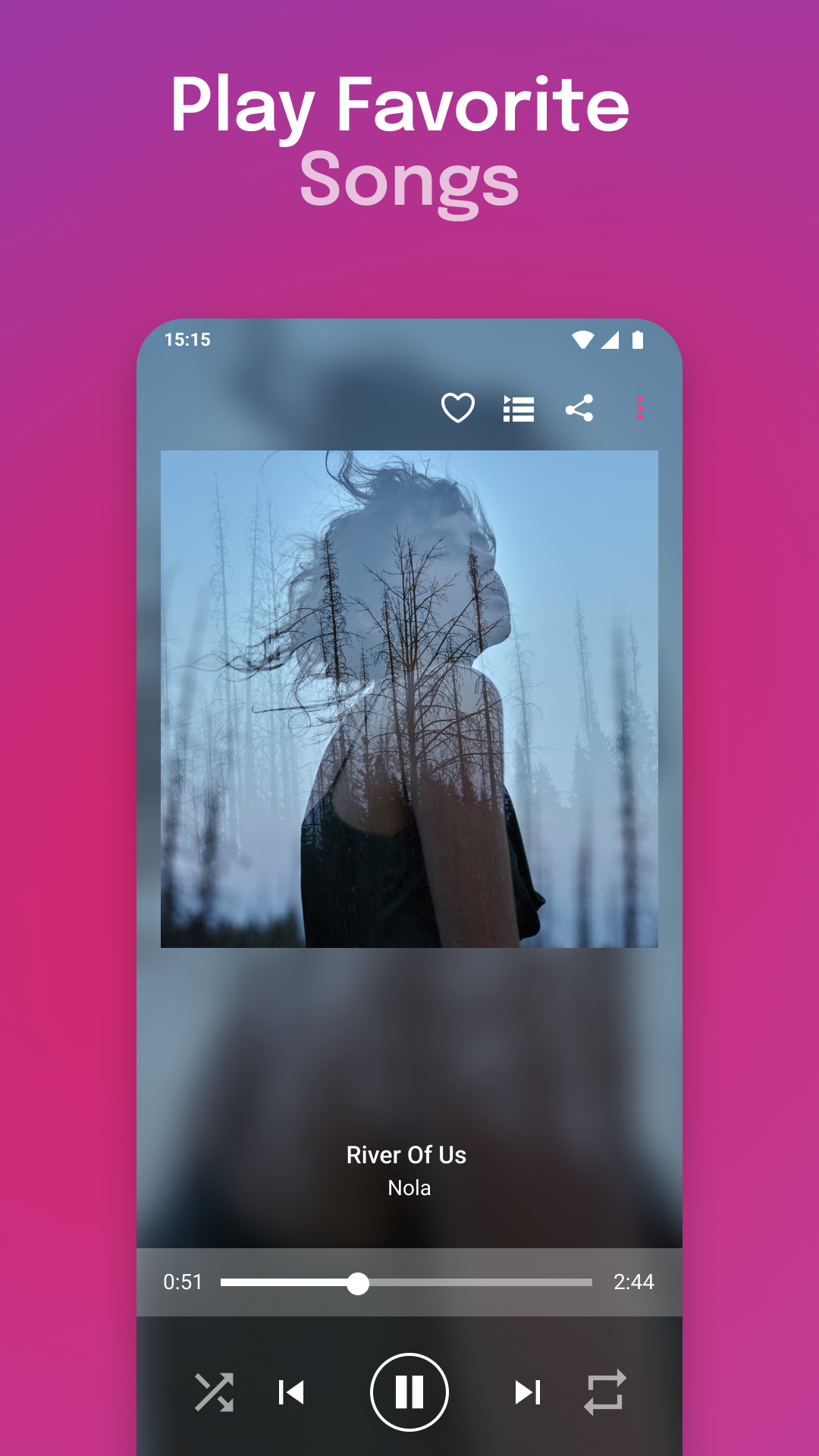اسکرین شات 2 برنامه Audio & Music Player