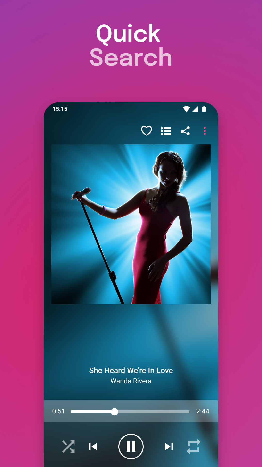 اسکرین شات 5 برنامه Audio & Music Player