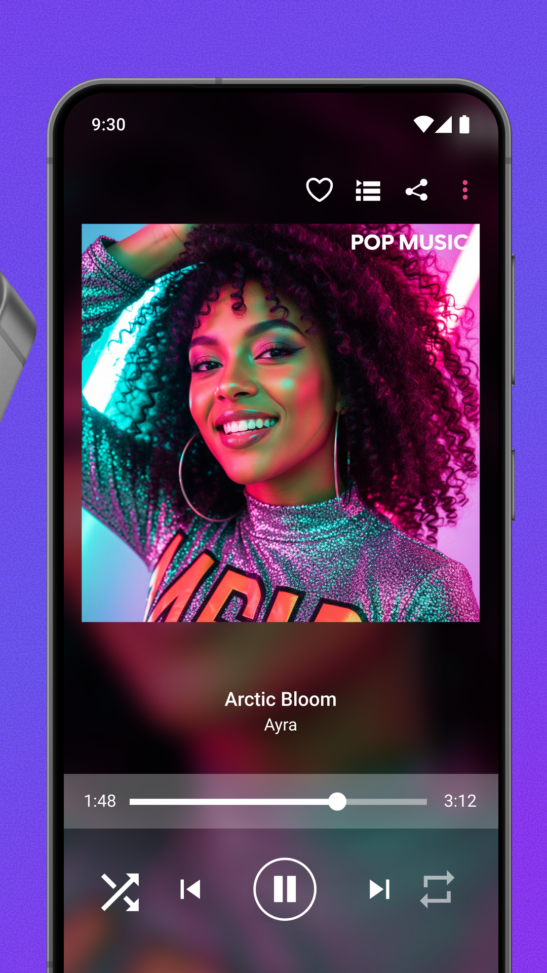 اسکرین شات 5 برنامه Audio Player