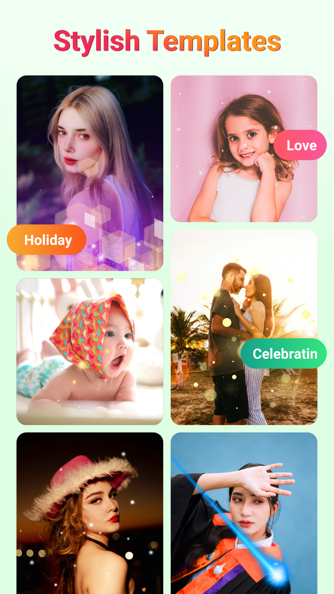 اسکرین شات 5 برنامه Photo Video Maker with Music