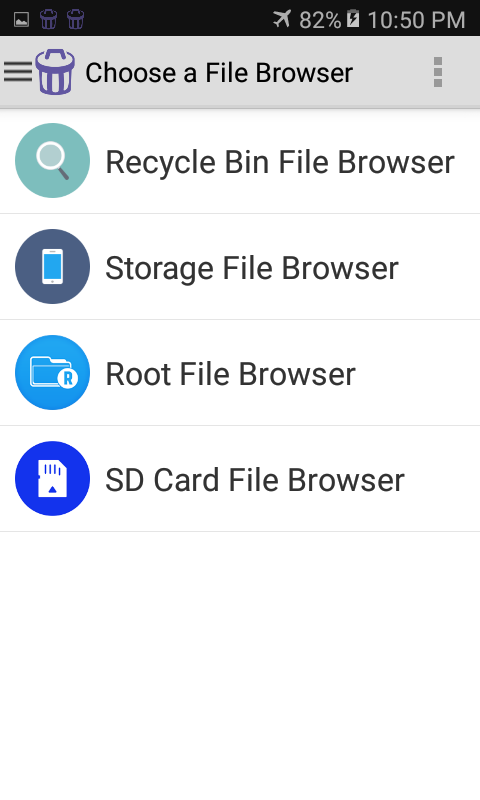 اسکرین شات 5 برنامه Video Recycle Bin
