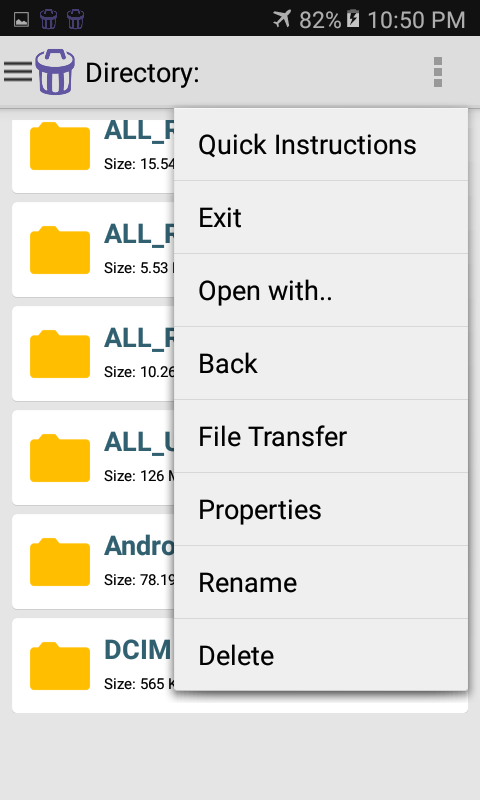 اسکرین شات 6 برنامه Video Recycle Bin