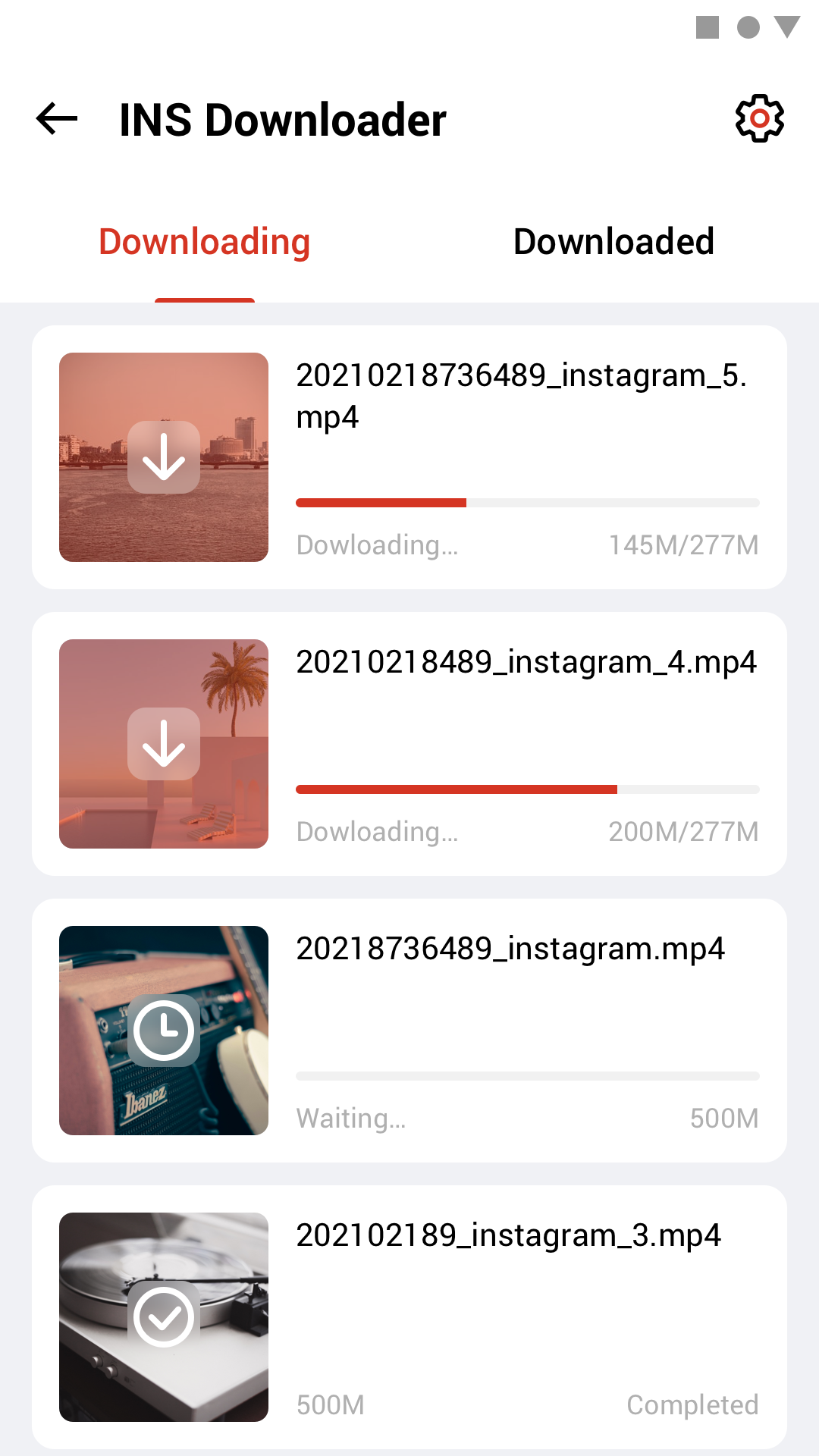 اسکرین شات 8 برنامه Video Downloader for Instagram