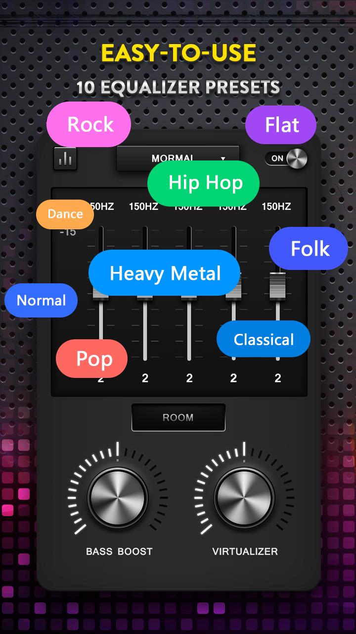 اسکرین شات 3 برنامه Volume Bass Booster: Equalizer