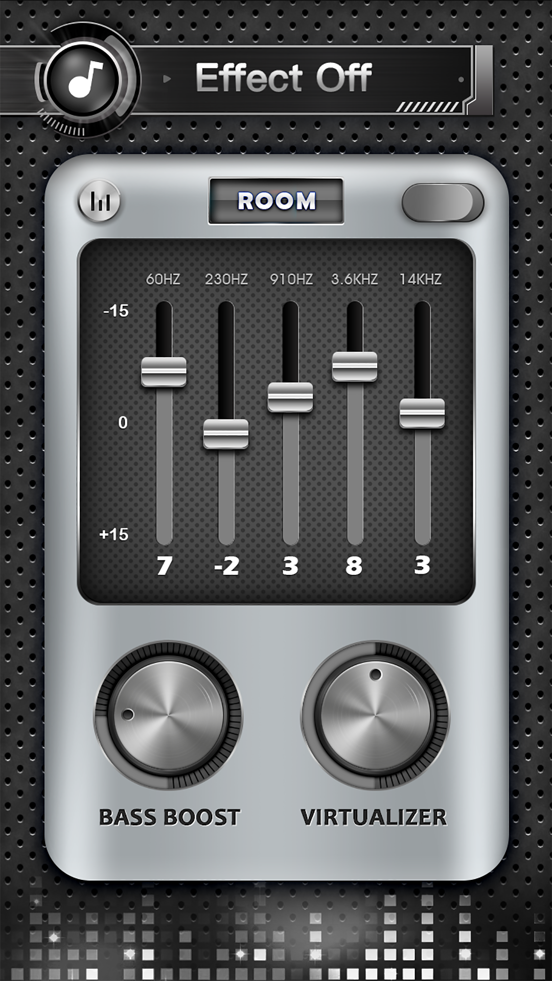 اسکرین شات 5 برنامه Equalizer & Bass Booster