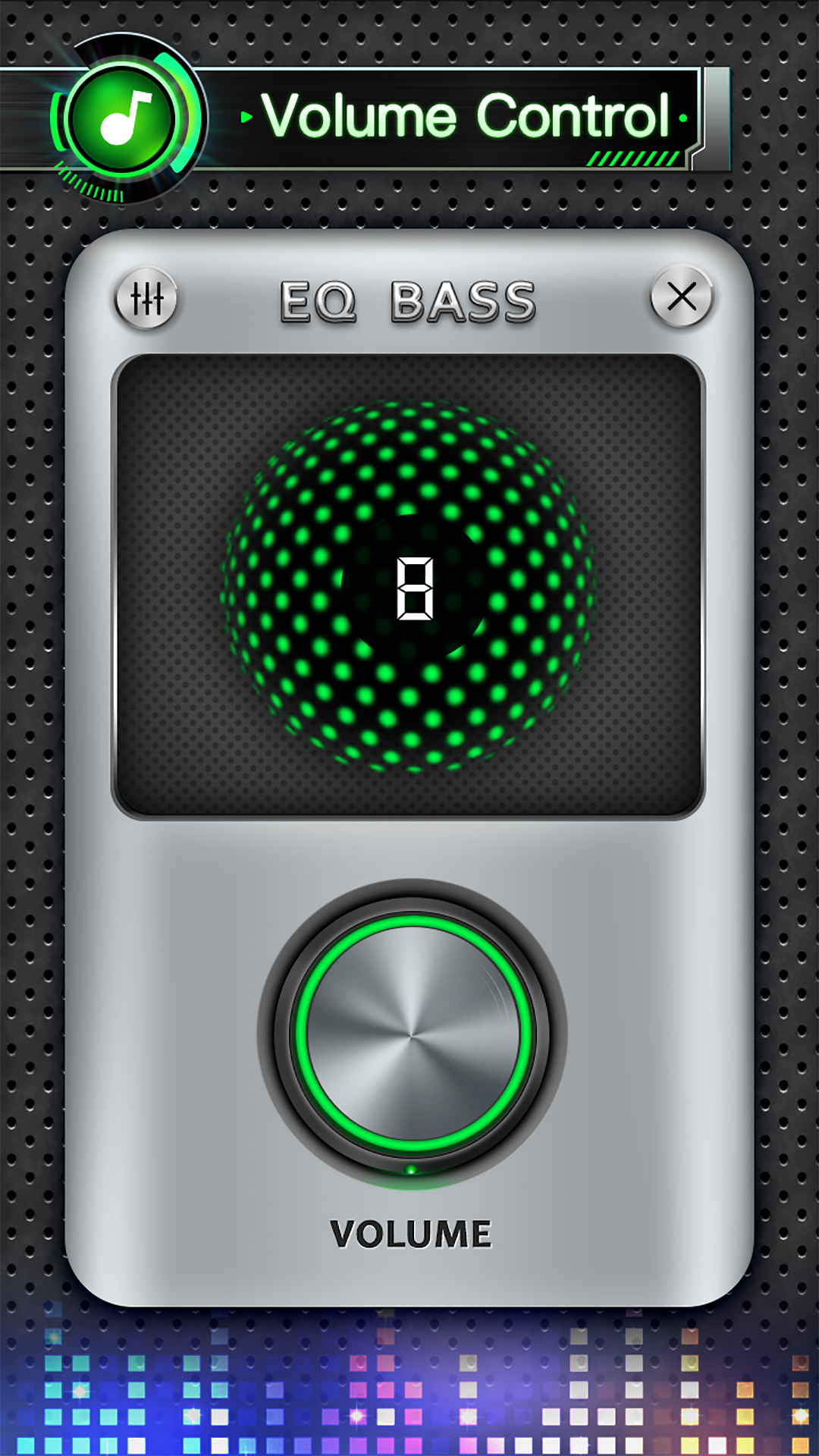 اسکرین شات 1 برنامه Equalizer & Bass Booster