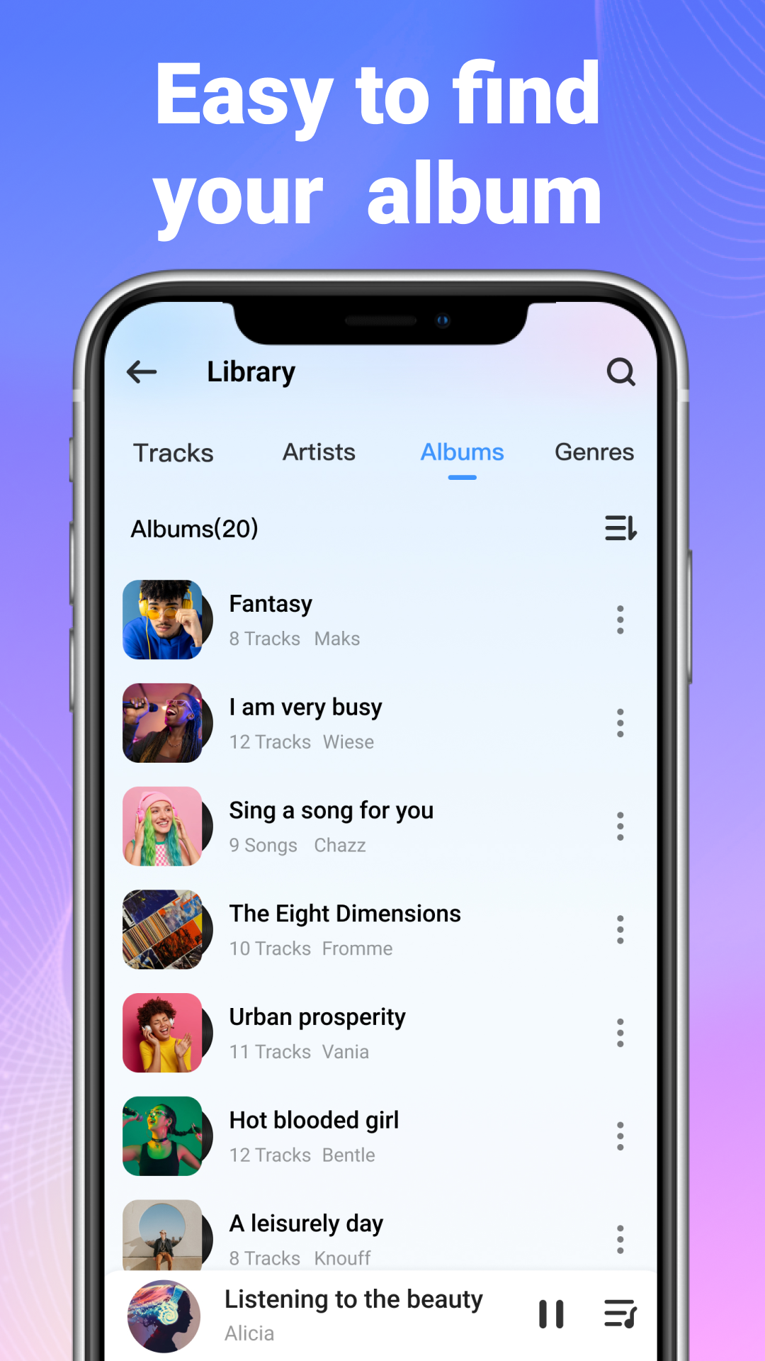 اسکرین شات 5 برنامه Music & Video Player with EQ