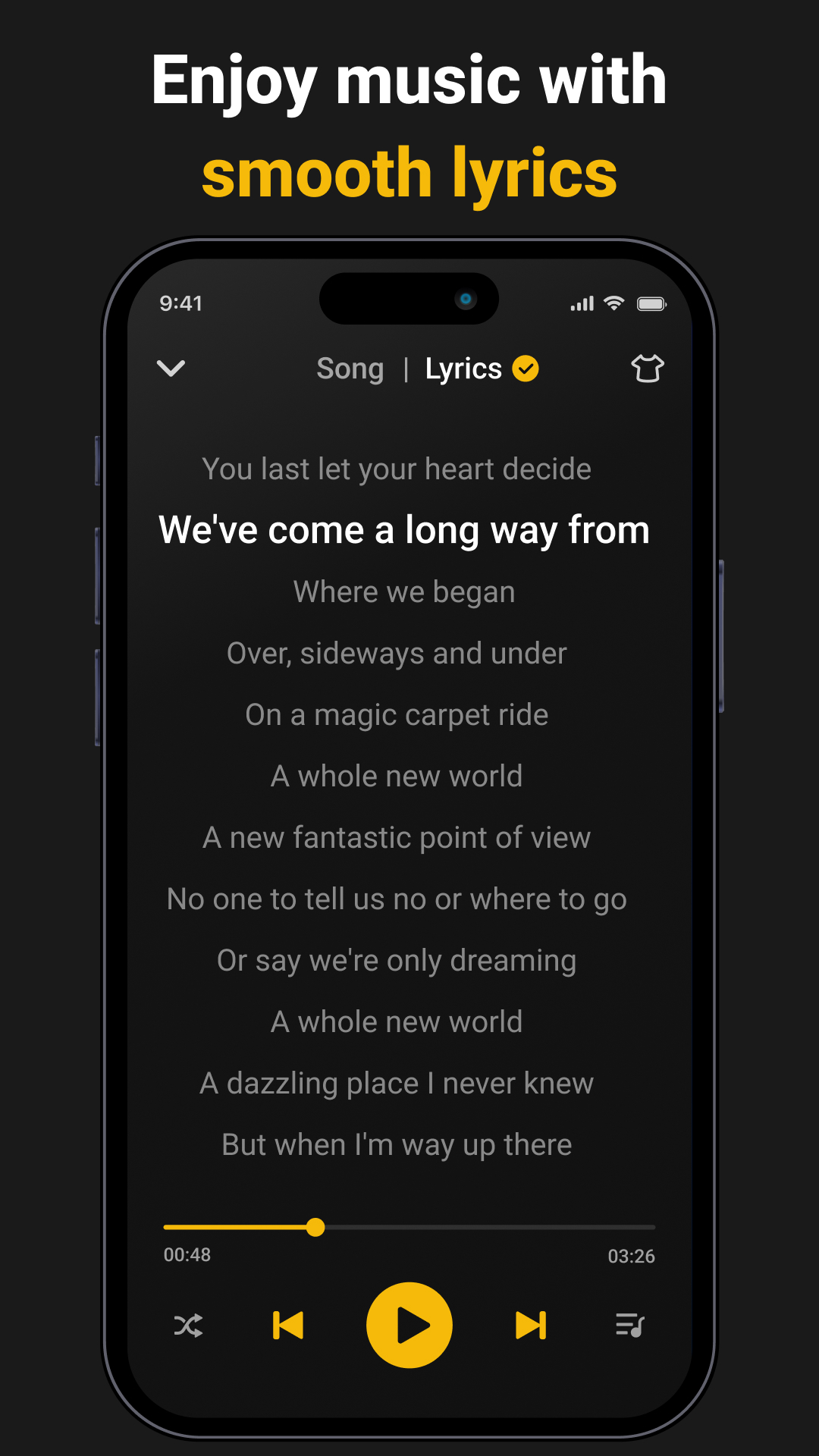 اسکرین شات 4 برنامه Equalizer Music Player