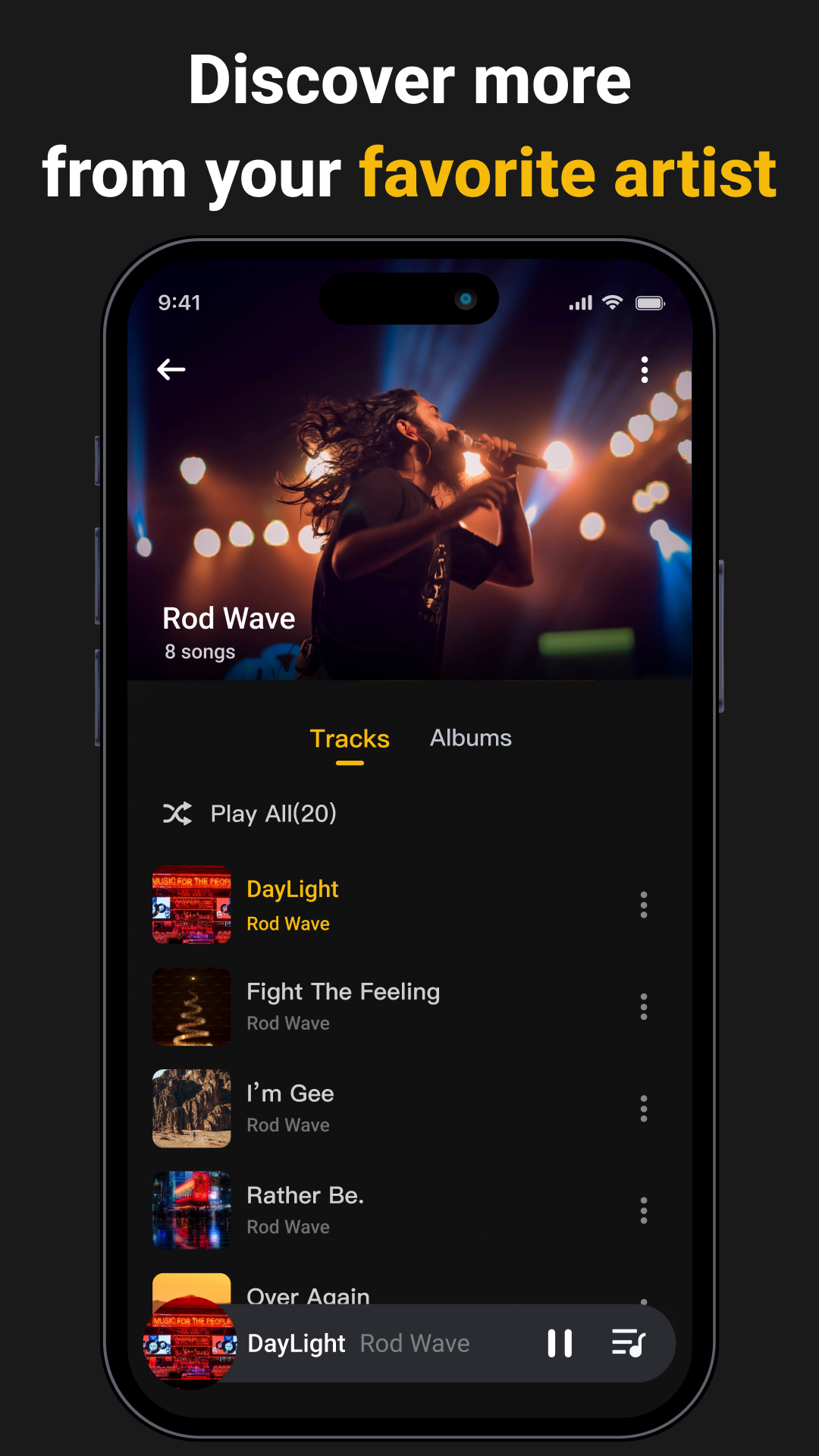 اسکرین شات 5 برنامه Equalizer Music Player