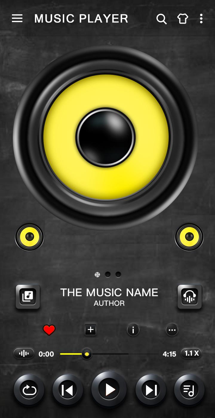 اسکرین شات 7 برنامه Music Player-Echo Audio Player