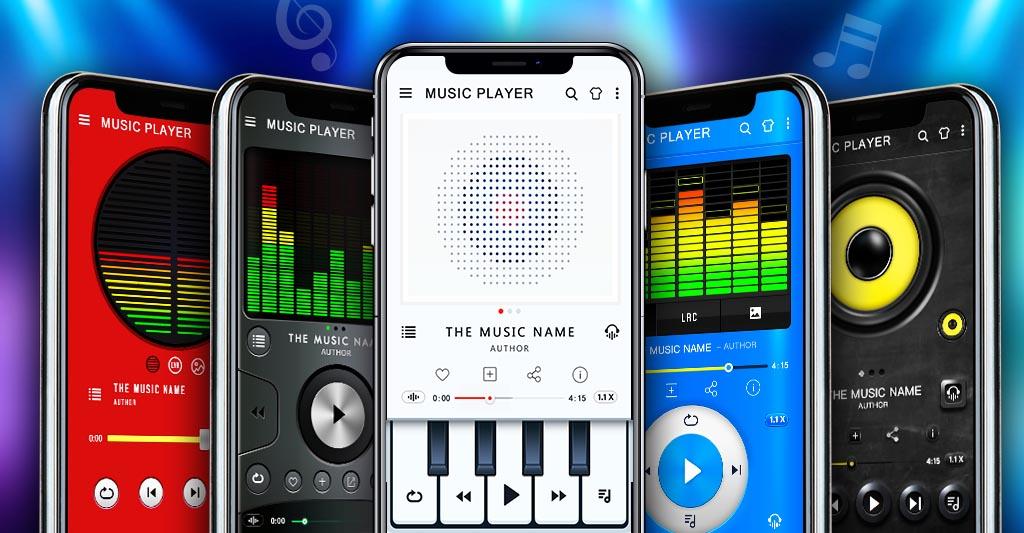 اسکرین شات 1 برنامه Music Player-Echo Audio Player
