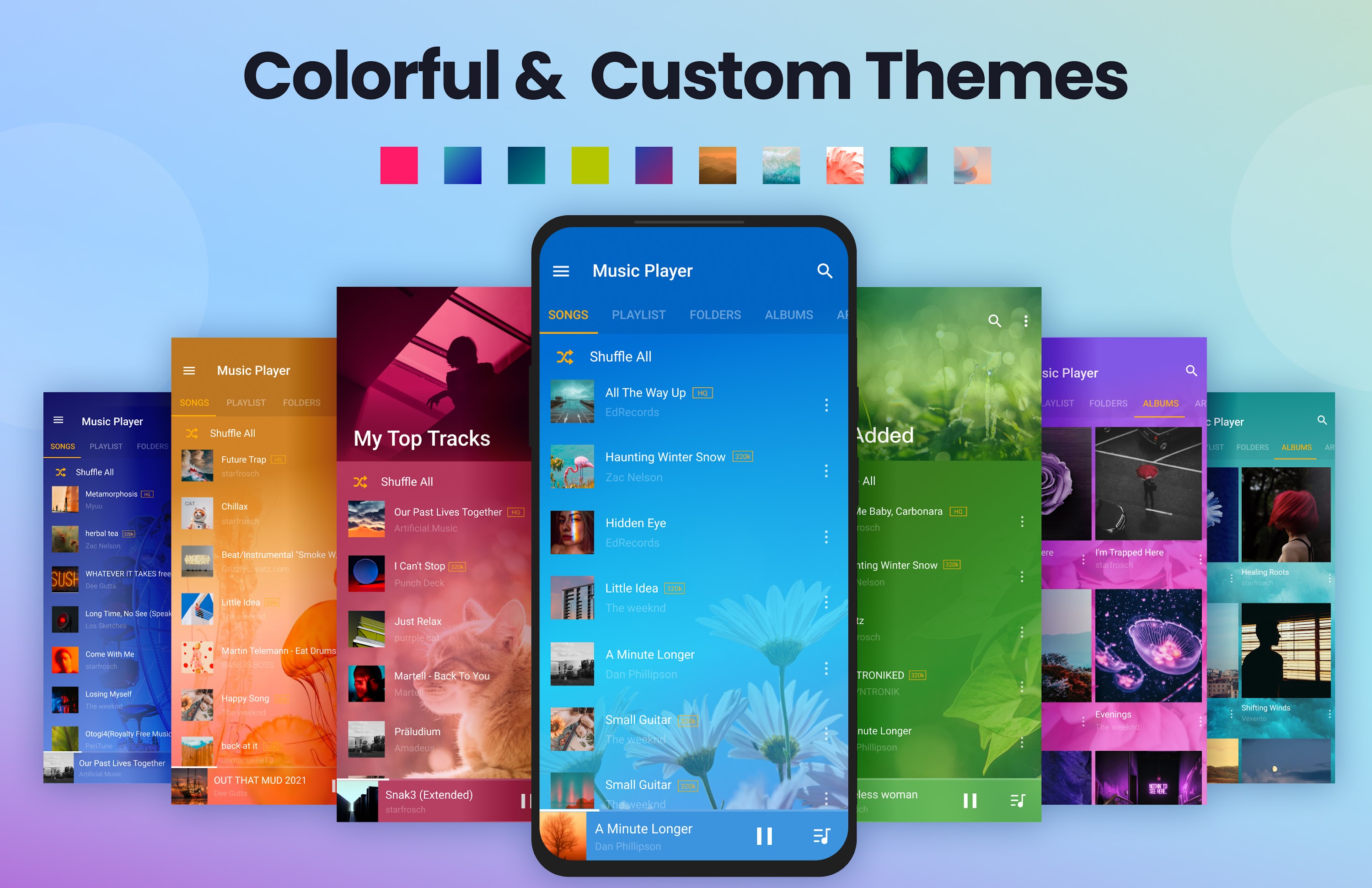 اسکرین شات 7 برنامه Music Player & MP3 Player