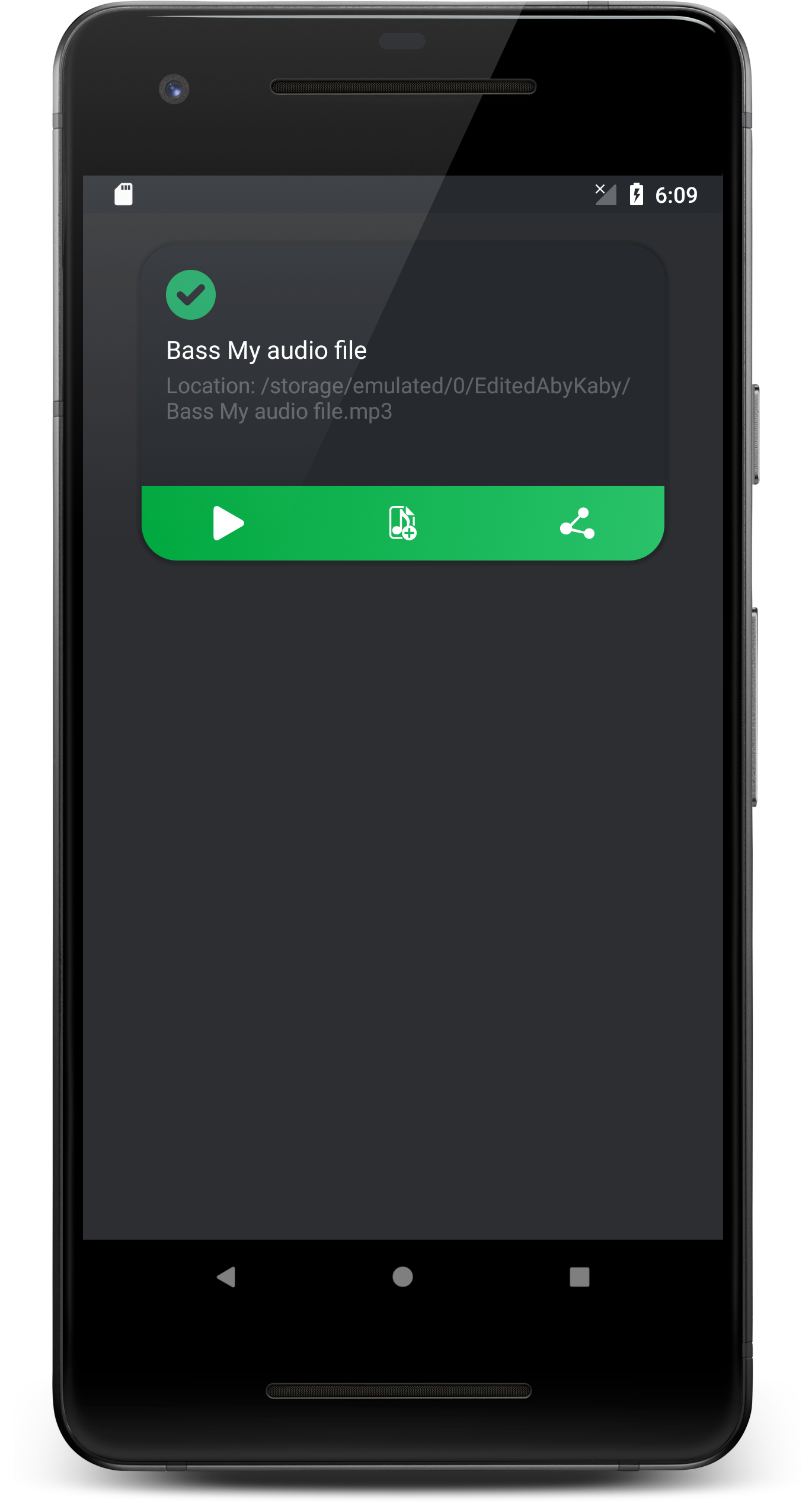 اسکرین شات 5 برنامه Bass Editor: Boost Bass