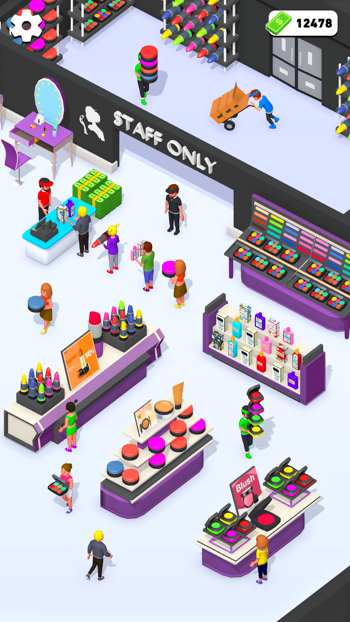 اسکرین شات 4 بازی Outlet Store 3d – Tycoon Game