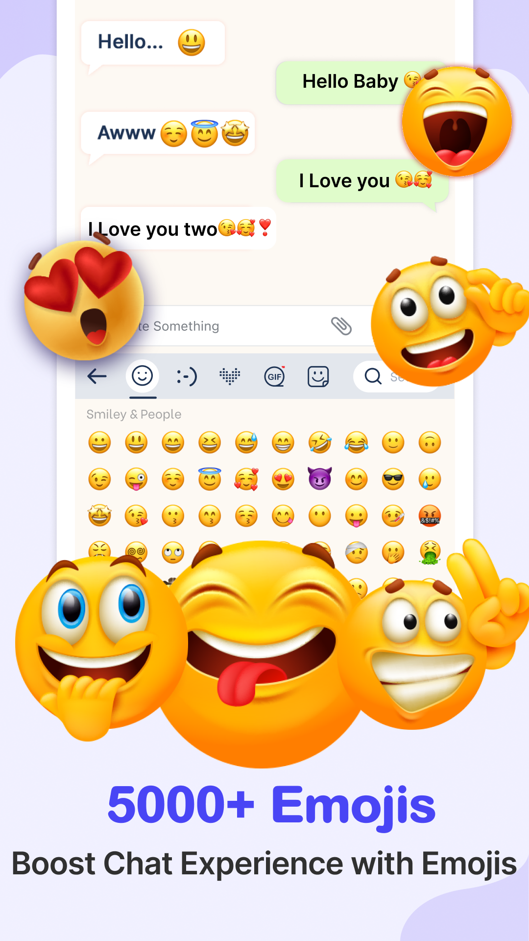 اسکرین شات 5 برنامه Photo Keyboard themes, Font