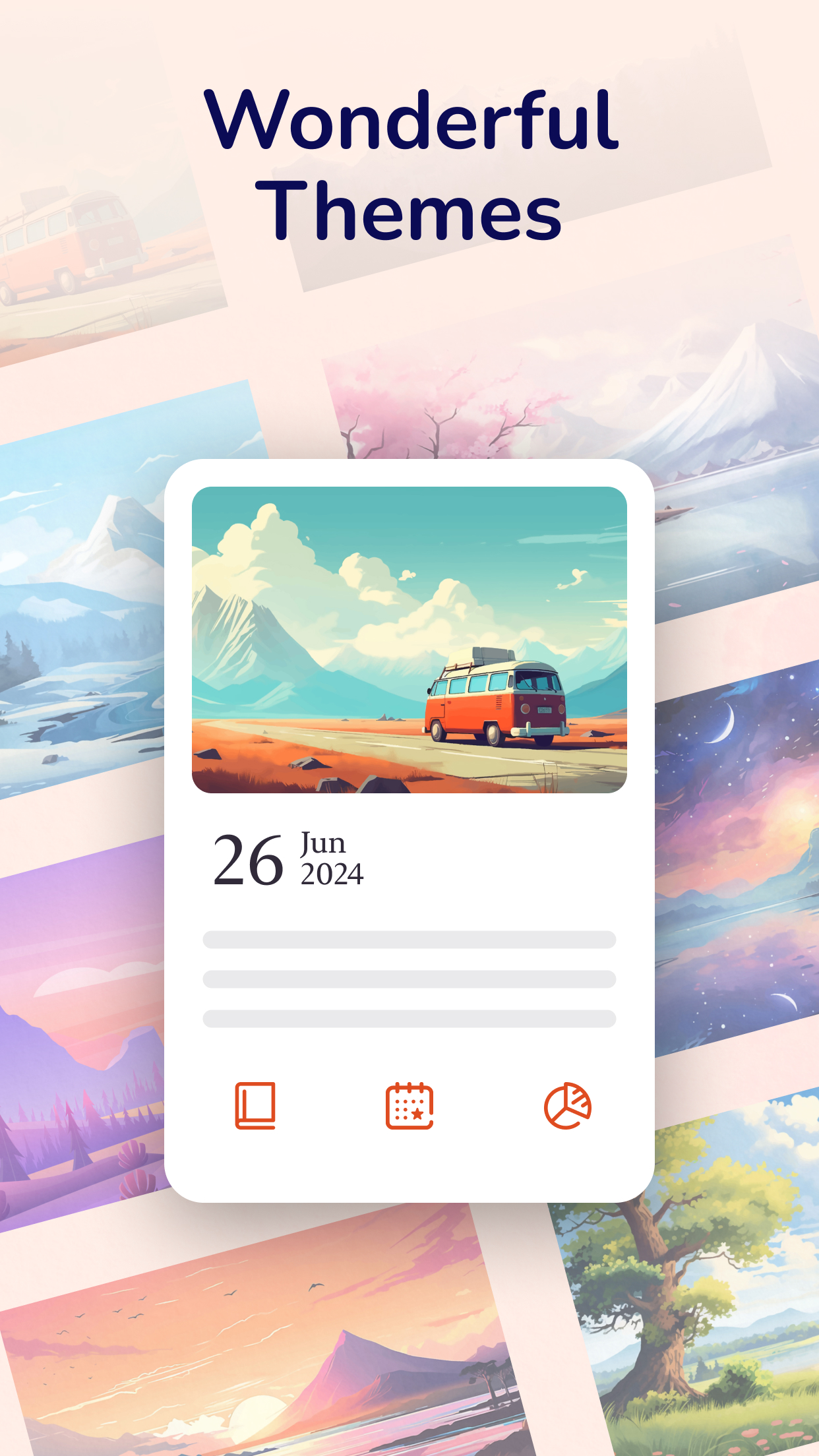 اسکرین شات 5 برنامه My Diary - Daily Journal, Lock